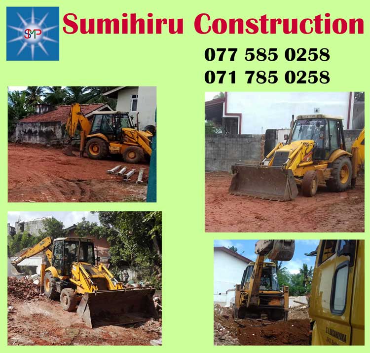 Demolition Services Colombo/ Sumihiru Construction