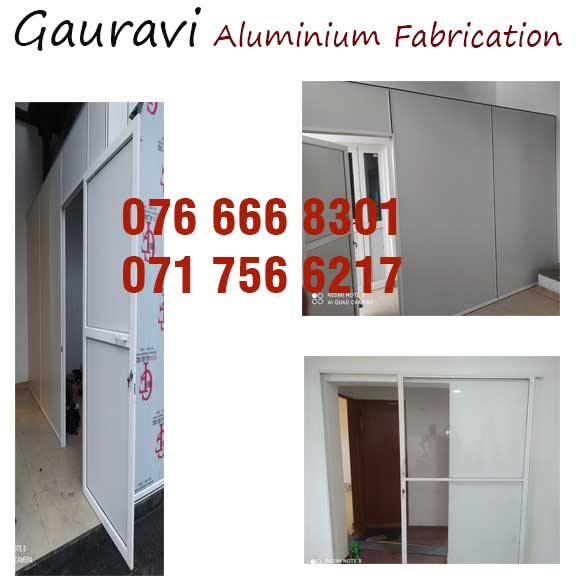 Aluminium shop & office portions Kalutara/Panadura