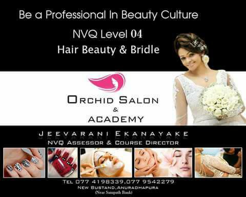 Beauty Salon in Anurdhapura/ Orchid Saloon & Academy