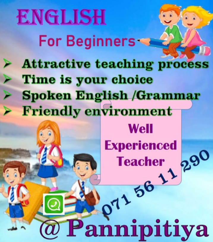 English Classes For Beginners/ Kottawa, Maharagama