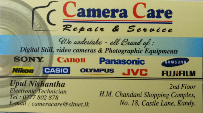 Camera Repairs Kandy/ Camera Care