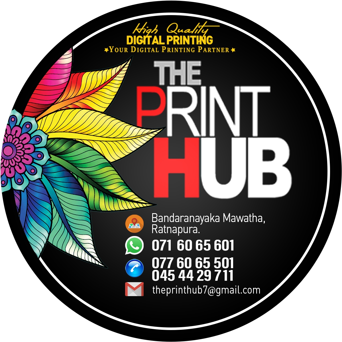 Digital Printing Ratnapura/ The Print Hub